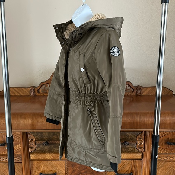 Steve Madden Jacket Girls size 10-12 , Olive - Picture 3 of 6
